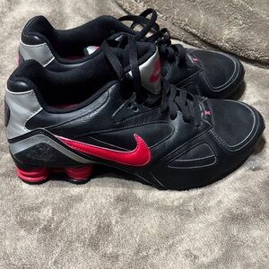 Nike Shocks black and pink